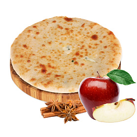 Осетинский пирог с двойным яблоком 900
